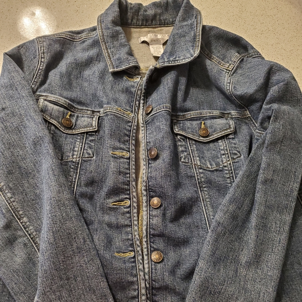 EUC Medium Wash Denim Jacket